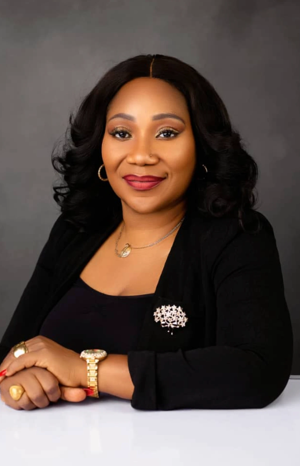 Official portrait of Dr. Uloaku Ukaegbu, Chairperson, Abia State Medical Mission and Outreach